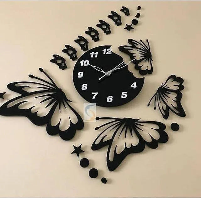 Modern Design Quartz 3D Wall Clock