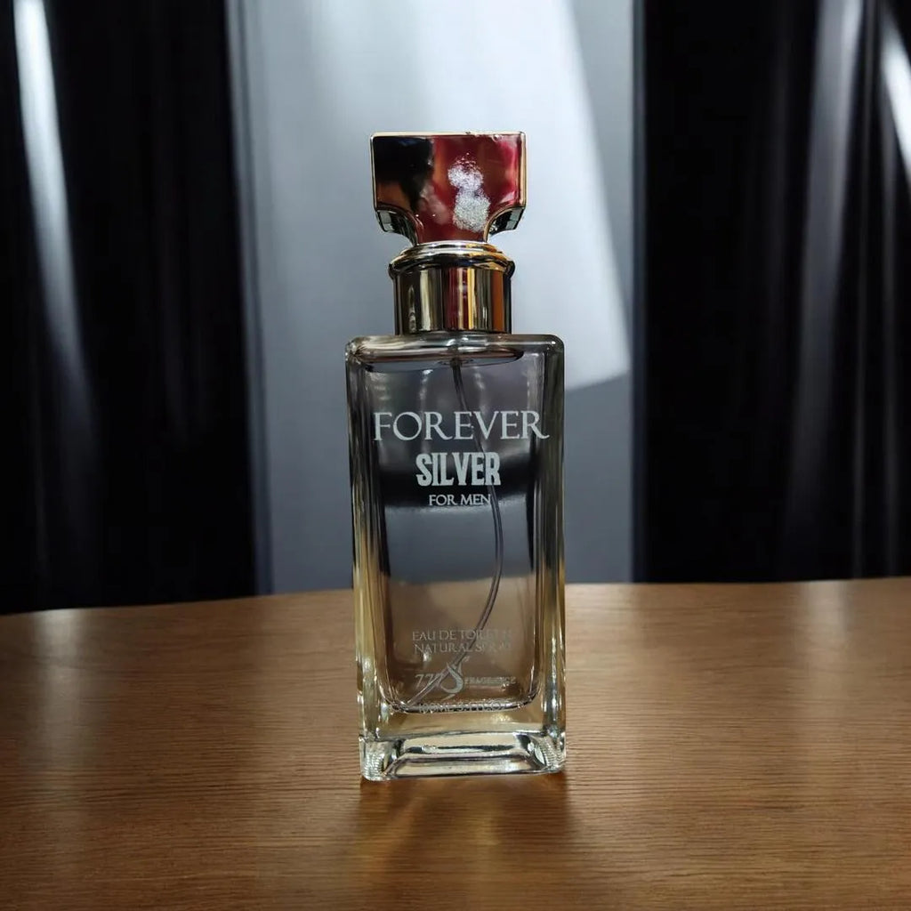 Forever Silver For Men 777 Perfume 100ml Long Lasting