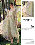 Brand Name : MARIA.B Design Code : MP-1AB  Fabric Details : Lawn & Chiffon BEST SUMMER SALE